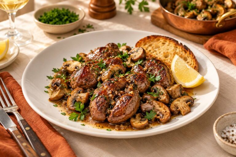 Rognone alla francese: un classico della cucina raffinata